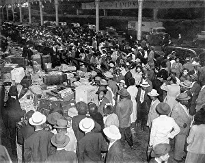 Influx: Jamaican immigrants arriving in Britain