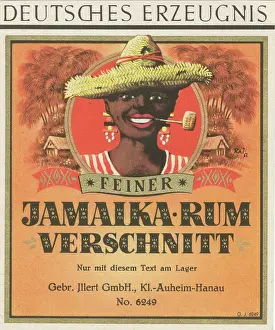 Printers: Jamaika Rum label, printers sample