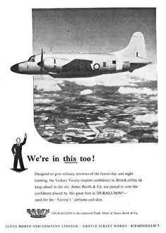 Duralumin: James Booth & Co. Duralumin For The Aircraft Industry. 1950