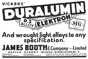 Duralumin: James Booth - Elektron - Duralumin