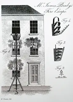 Moved: James Braby's fire escape