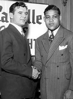 Braddock: James Braddock and Joe Louis shake hands ?