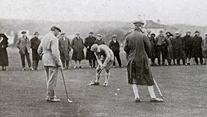 Blackwell: James Braid at Blackwell Heath 1922