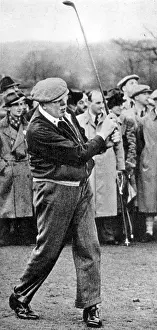 Oct18: James Braid playing at an exhibition match