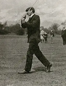 Oct18: James Braid, winner of Tooting Bec Challenge Cup