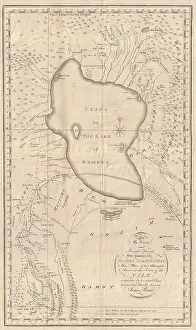 Kinnaird: James Bruce, Sources of the Nile Map, 1790