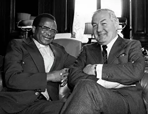 Rhodesias: James Callaghan and Bishop Abel Muzorewa of ANC