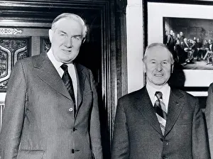 Ponomarev: James Callaghan and Boris Ponomarev of USSR