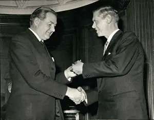 Disputes: James Callaghan presents BEM to R G Towersey