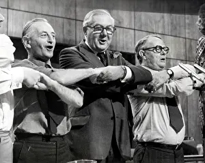 Hayward: James Callaghan singing at party conference, Brighton