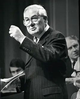 Ovation: James Callaghan speaking at Labour Party conference