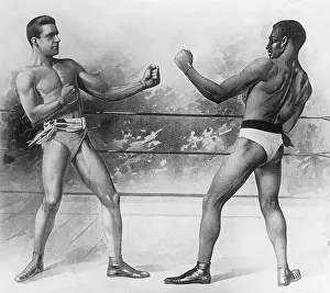 Heavyweight: James Corbett against Peter Jackson, 1891
