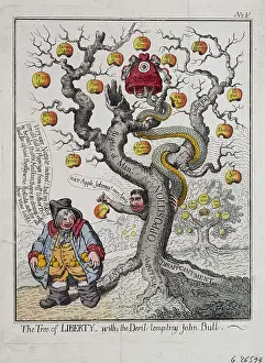 Gillray: James Gillray (1757-1815). the Tree