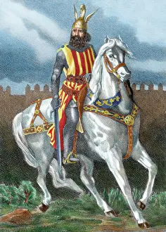 Valencia: James I The Conqueror (1208-1276) on horseback