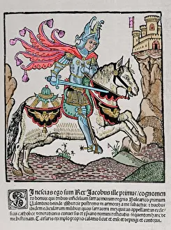 Valencia: James I the Conqueror (1208 sA?i?1276) King of Aragon. Engra