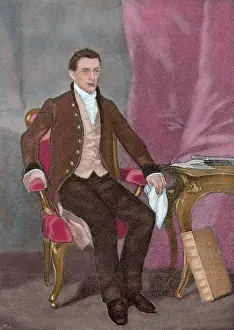 1823: James Monroe (1758-1831). Fifth President of the United Stat