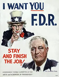 Flagg: James Montgomery Flagg poster supporting ?