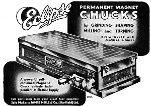 Chucks: James Neill Eclipse Permanent Magnet Chucks