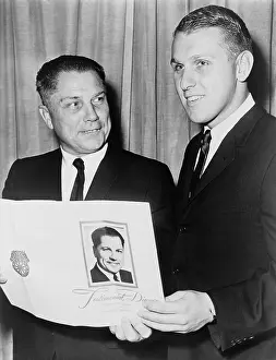 Teamsters: James P. Hoffa (B. 1941), with his father ?