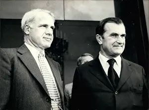 Bourges: James Schlesinger and Yvon Bourges, Paris