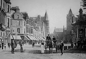Crieff: James Square, Crieff, Victorian period