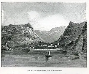 Antiquarian Images: James Town, St Helena