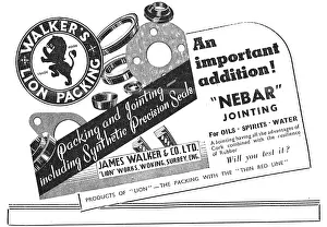 Jointing: James Walker Synthetic Rubber Aircraft
