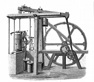 1778: James Watt's (1736-1819) prototype steam engine