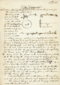 Copying: James Watt's Sculpture copying machinery (eidograph)