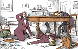 Properties: James Young Simpson and Friends Testing Chloroform, 1830s