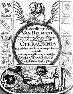 1644: Jan Baptist van Helmont's, Opera Omnia, 1682