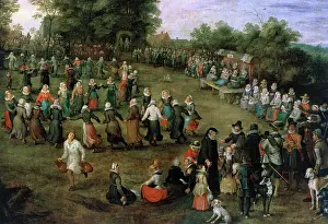 Archduchess: Jan Brueghel the Elder (1568-1625). Flemish painter. Peasant