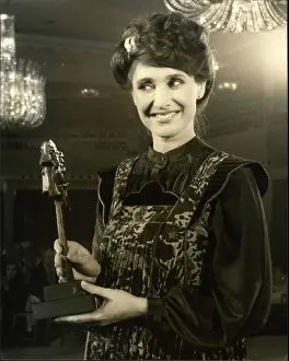 Newscaster: Jan Leeming wins Newscaster of the Year award