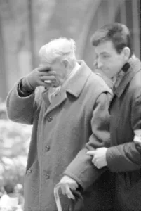 Plocek: Jan Palach - coffin - funeral - last respects