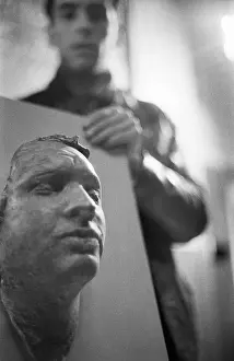 Mortem: Jan Palach - death mask - cast