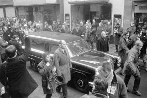 Hearse: Jan Palach - funeral