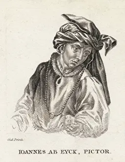 1440: JAN VAN EYCK/OLD PRINT