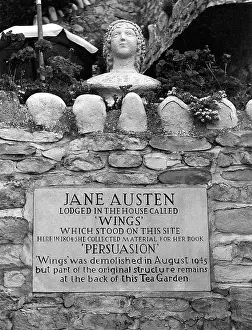 Lodged: JANE AUSTEN MEMORIAL