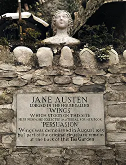Lodged: JANE AUSTEN MEMORIAL