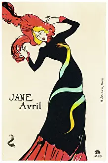 Avril: Jane Avril - Music hall performer