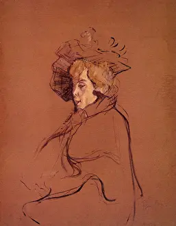 Avril: Jane Avril, by Toulouse-Lautrec