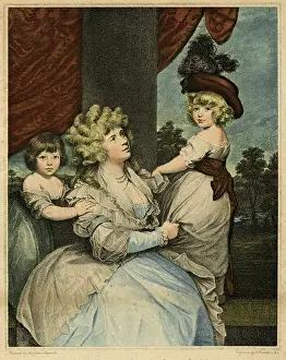 Stanhope: Jane, Countess of Harrington and sons