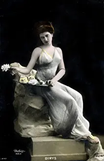 Iribe: Jane Dirys - Beautiful Edwardian stage Actress