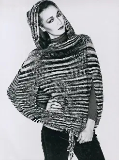 Akehurst: Jane Massey models knitwear