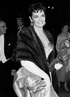 Bombshell: Jane Russell, American actress, film premiere, London