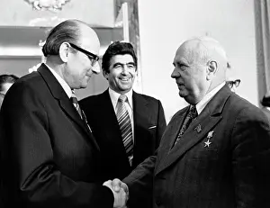 Presidium: Janko Smole visit to USSR