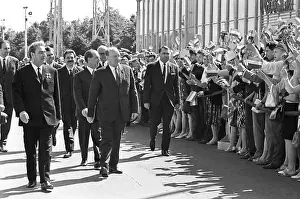 Janos: Janos Kadar on visit to the USSR, 1968