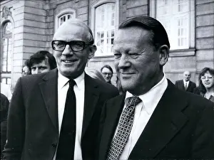 Resign: Jans Otto Krag, Danish PM