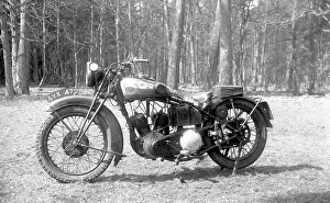 Biking: J.A.P. engined motorcycle