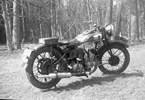 Biking: J.A.P. engined motorcycle